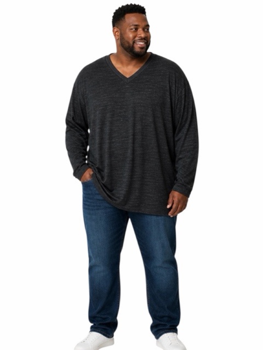 River Island Men’s V‎ Neck Pullover Sweater